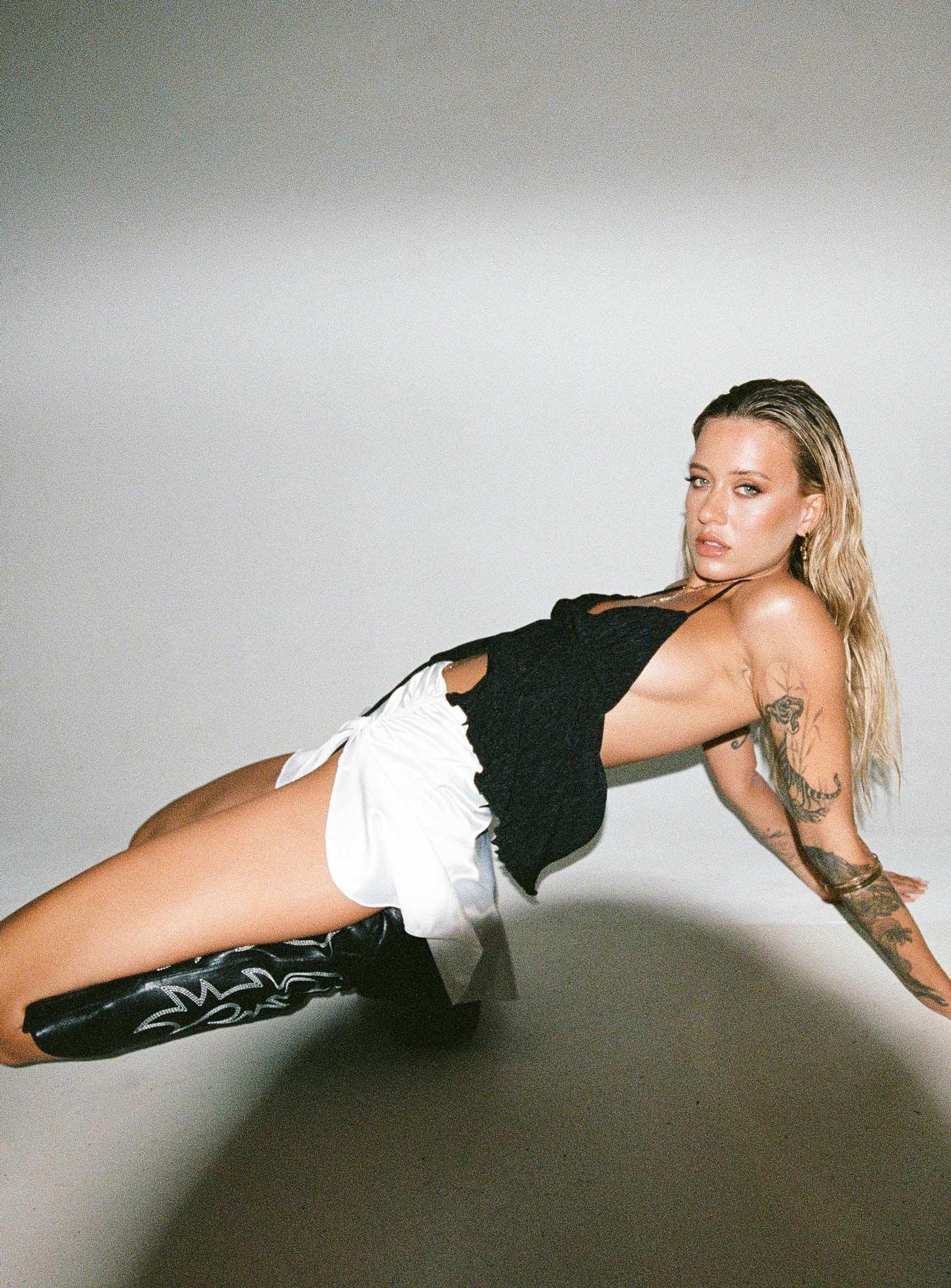 Chantria Top Black Lower Impact Product Image