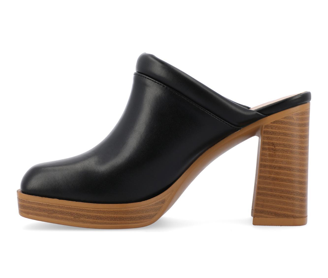 Women's Journee Collection Izara Block Heel Platform Clogs Product Image