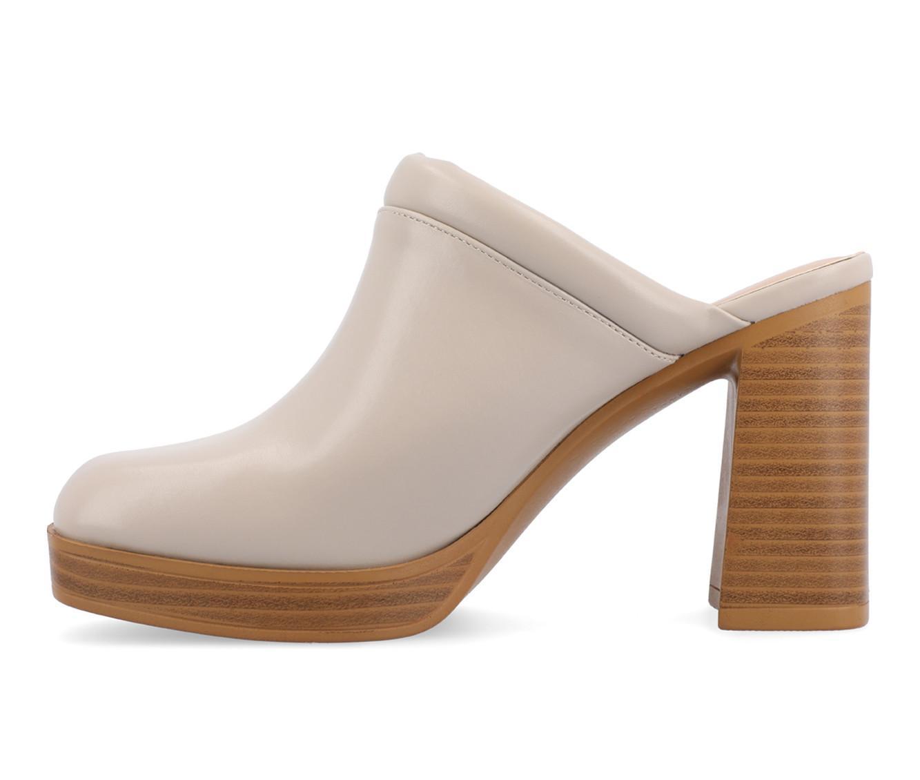 Women's Journee Collection Izara Block Heel Platform Clogs Product Image