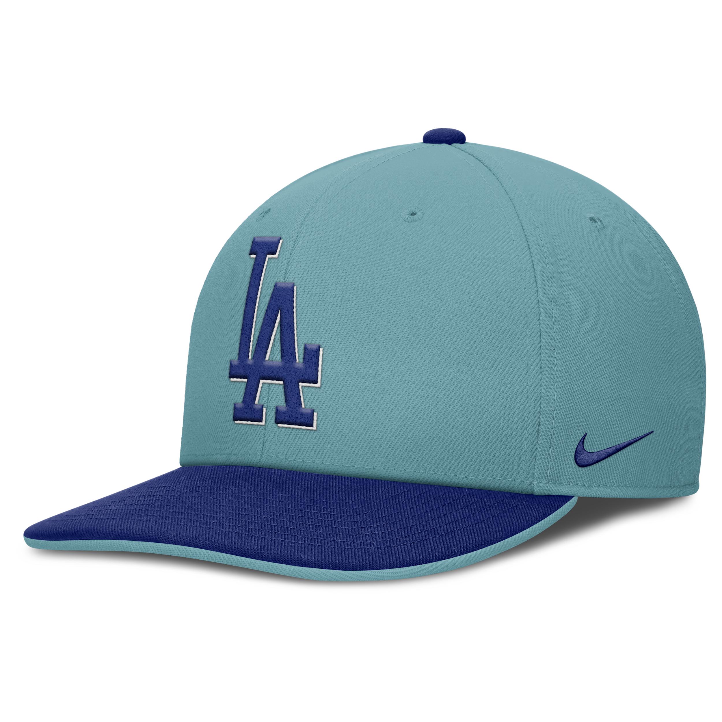 Los Angeles Dodgers Pro Nike Mens Dri-FIT MLB Adjustable Hat | NB090GT8LD-7AX Product Image
