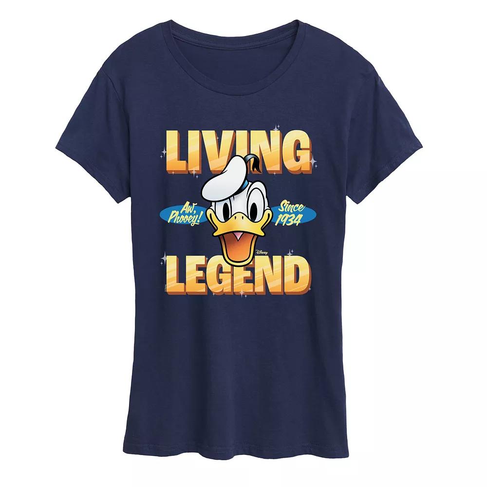 Disney's Donald Duck Women's Living Legend 1934 Graphic Tee,  Product Image