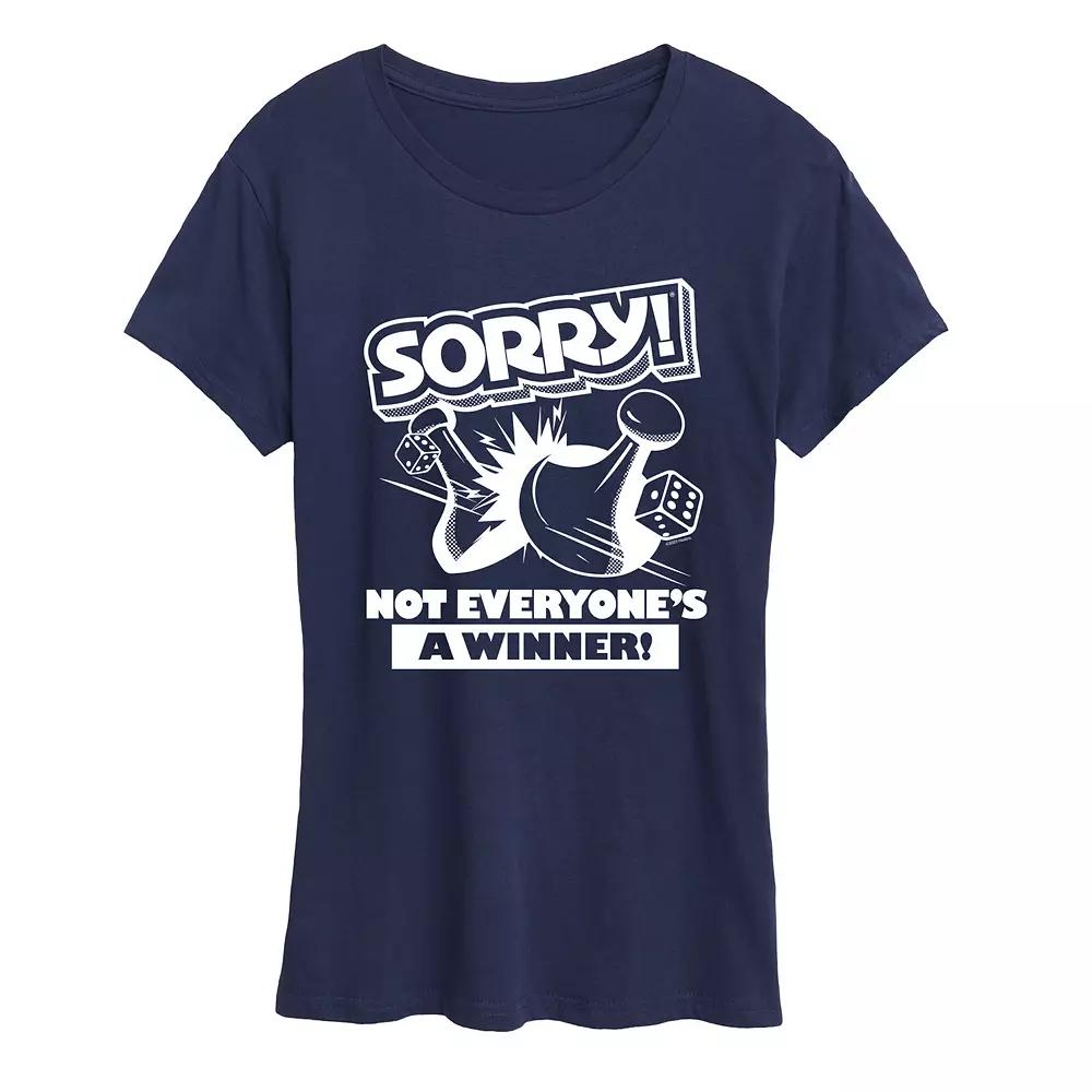 Women's Sorry Not Everyone's A Winner Graphic Tee by Hasbro,  Product Image