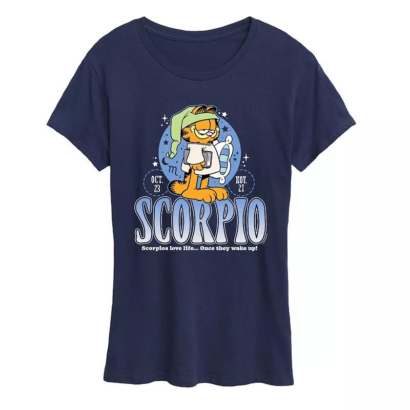 Plus Garfield Scorpio Graphic Tee, Women's,  Product Image
