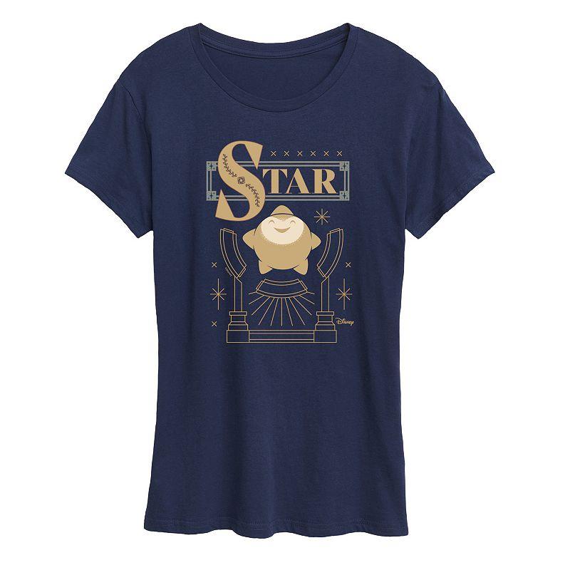 Disney's Wish Star Women's Badge Graphic Tee, Girl's,  Product Image