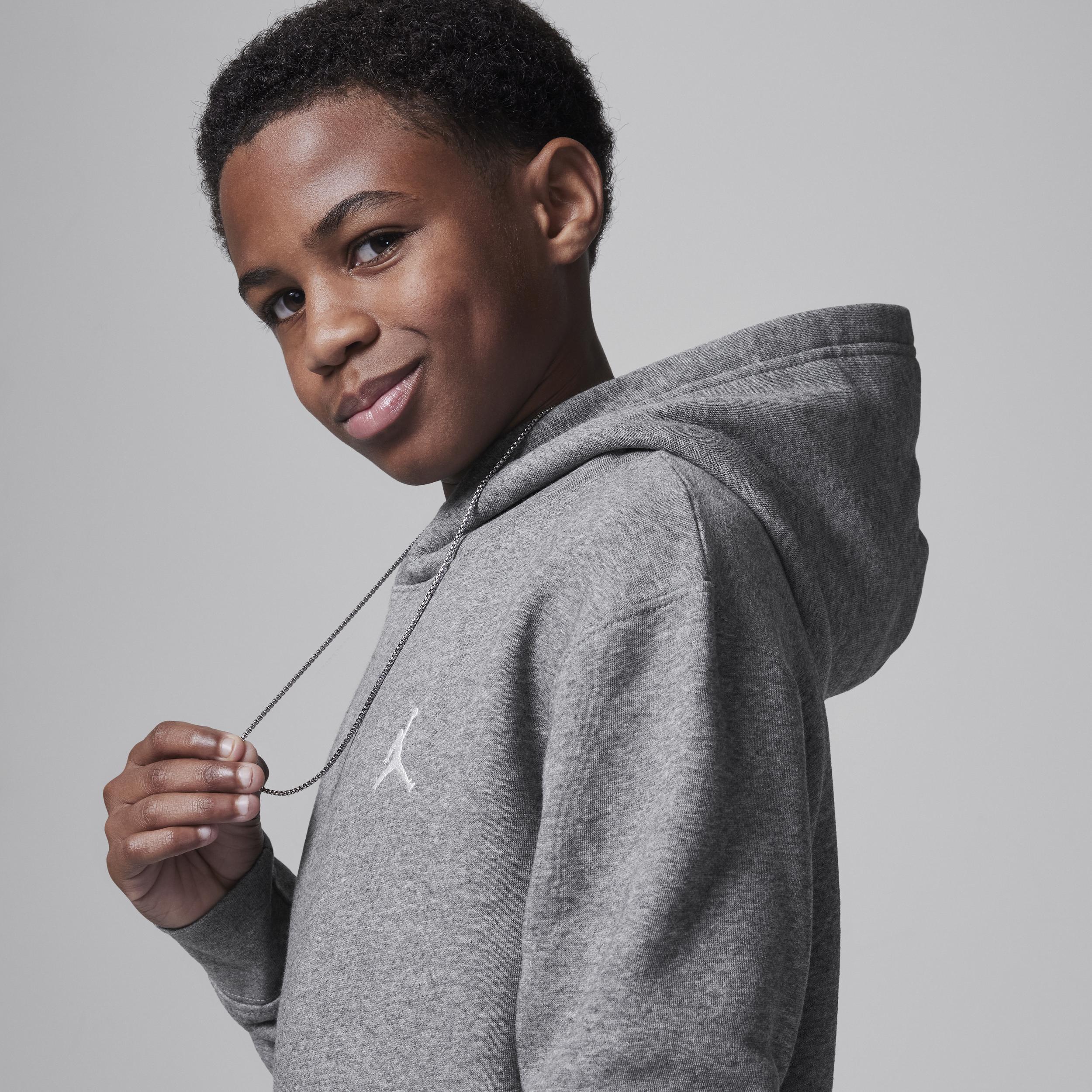 Jordan Big Kids Brooklyn Fleece Pullover Hoodie | 95D232-GEH Product Image