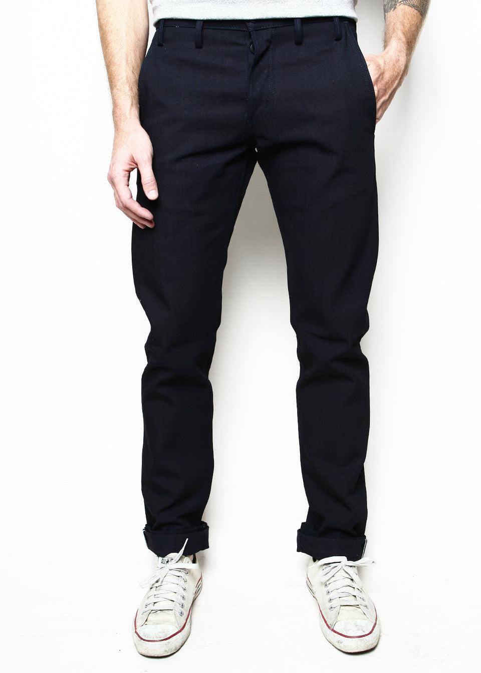 Officer Trousers // Indigo Selvedge Canvas Product Image