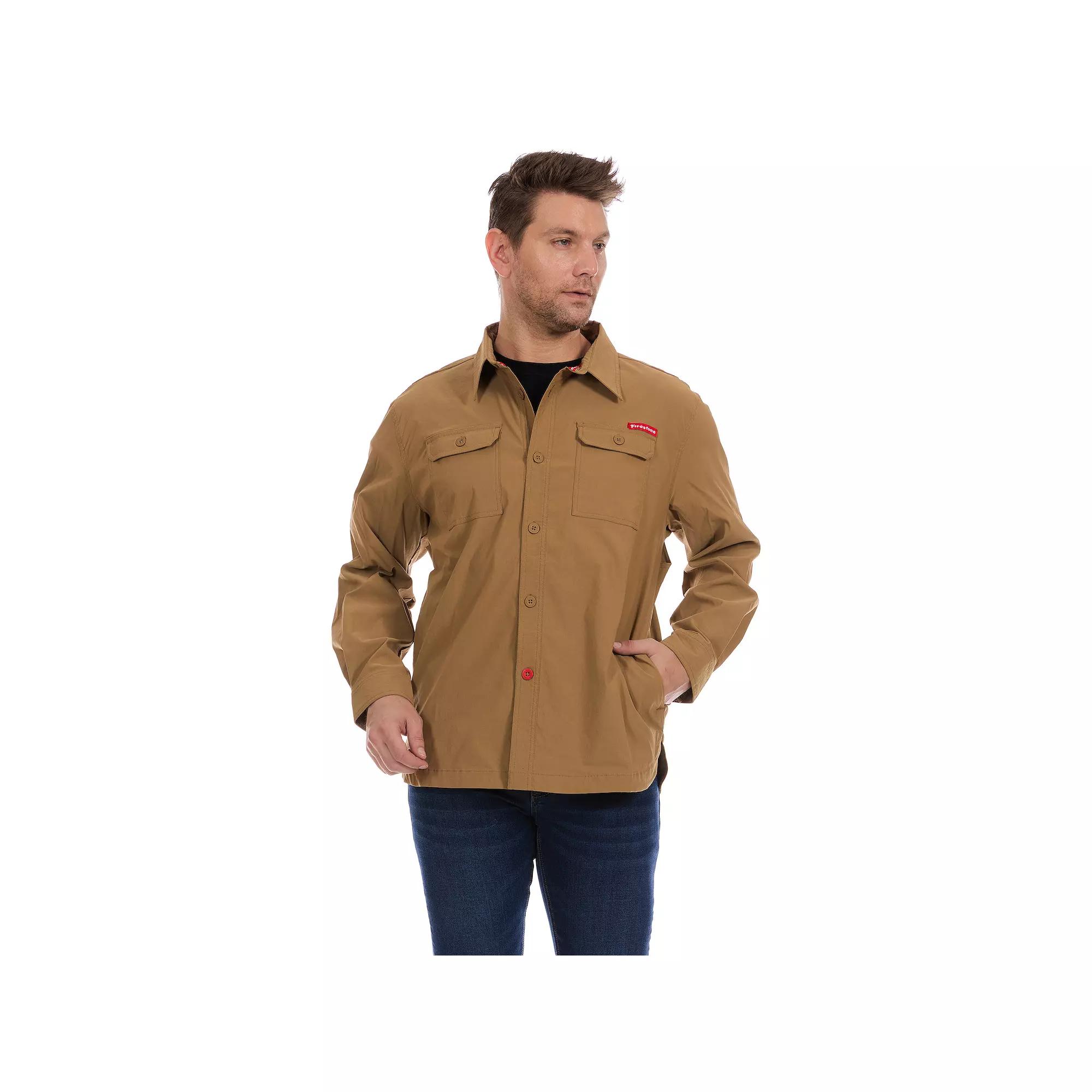 Men's Firestone Long Sleeve Mechanic Workshirt,  Product Image