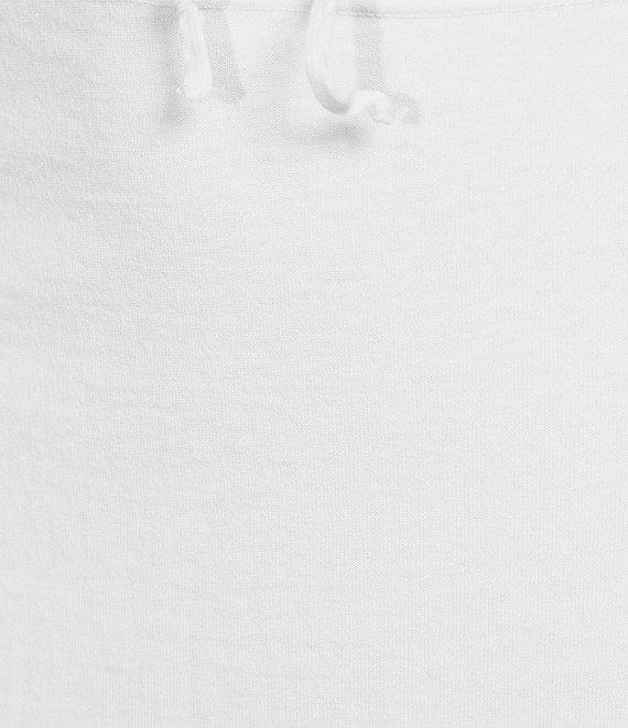 Bryn Walker Cotton Jersey Drawstring Elastic Waist A-Line Skirt Product Image