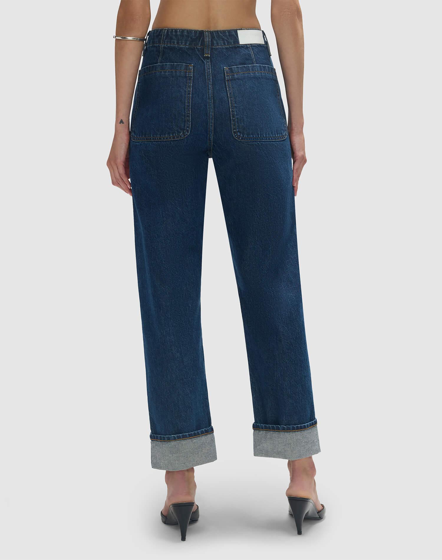 The Bender Jean - Rustic Indigo Female Product Image