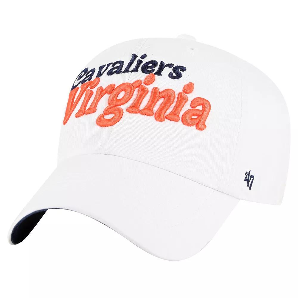 Women's '47 White Virginia Cavaliers Pensacola Clean Up Adjustable Hat Product Image