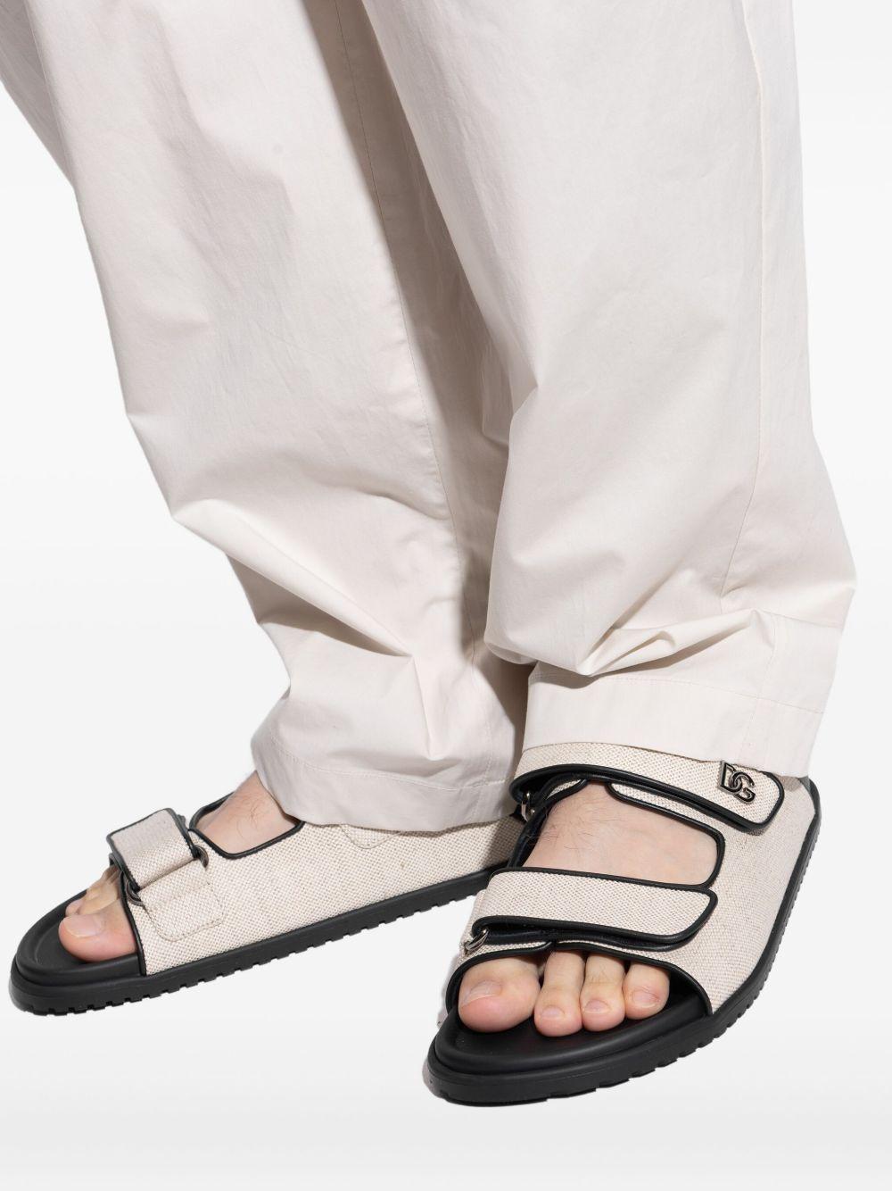 double-strap canvas slides Product Image