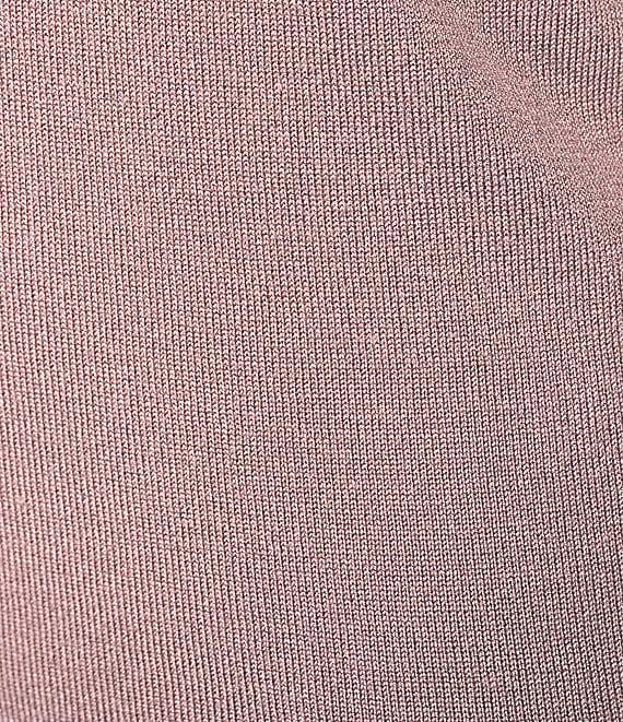 Calvin Klein Knit Mock Neck Long Sleeve Top Product Image