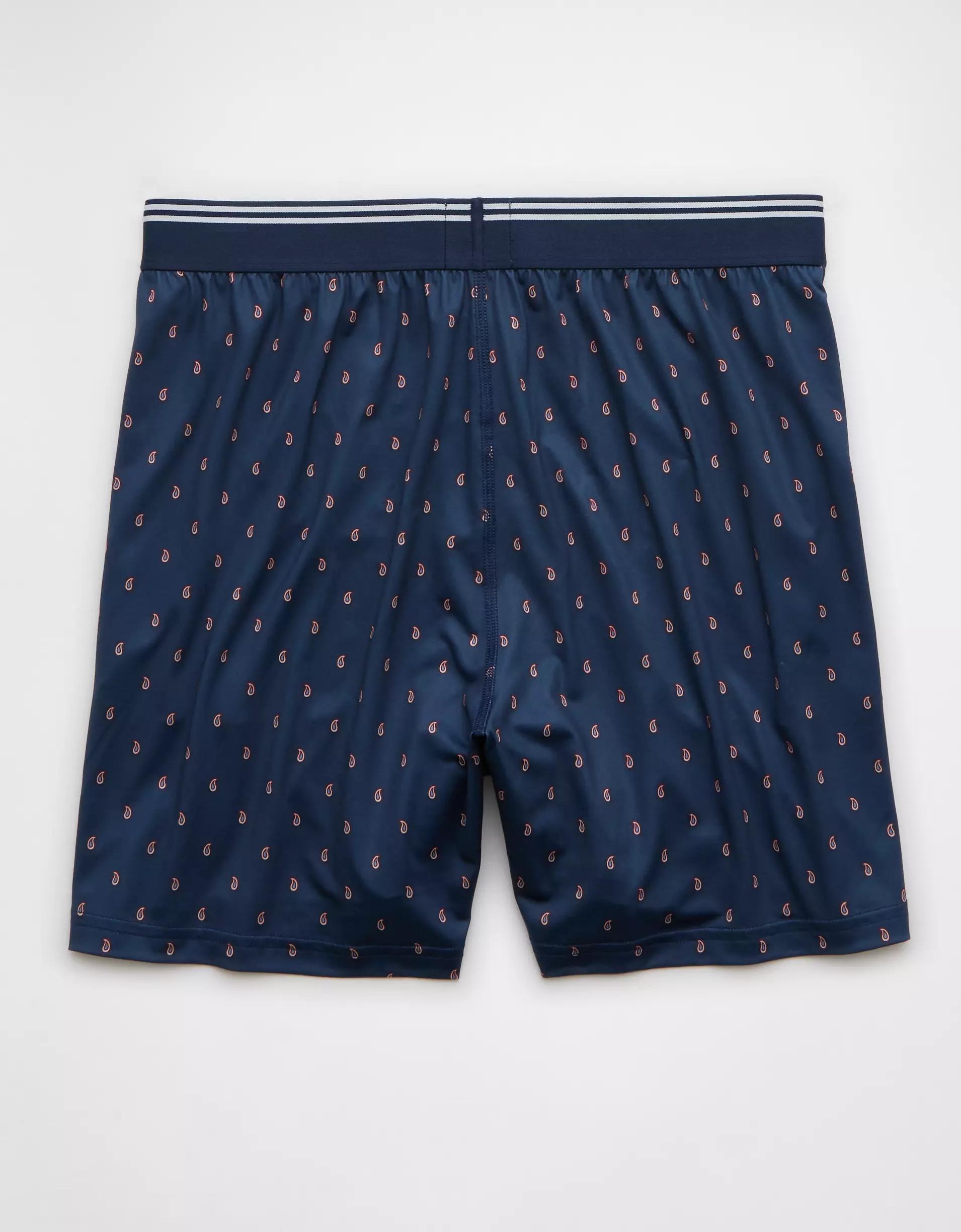AEO Men's Paisley Ultra Soft Pocket Boxer Short Product Image
