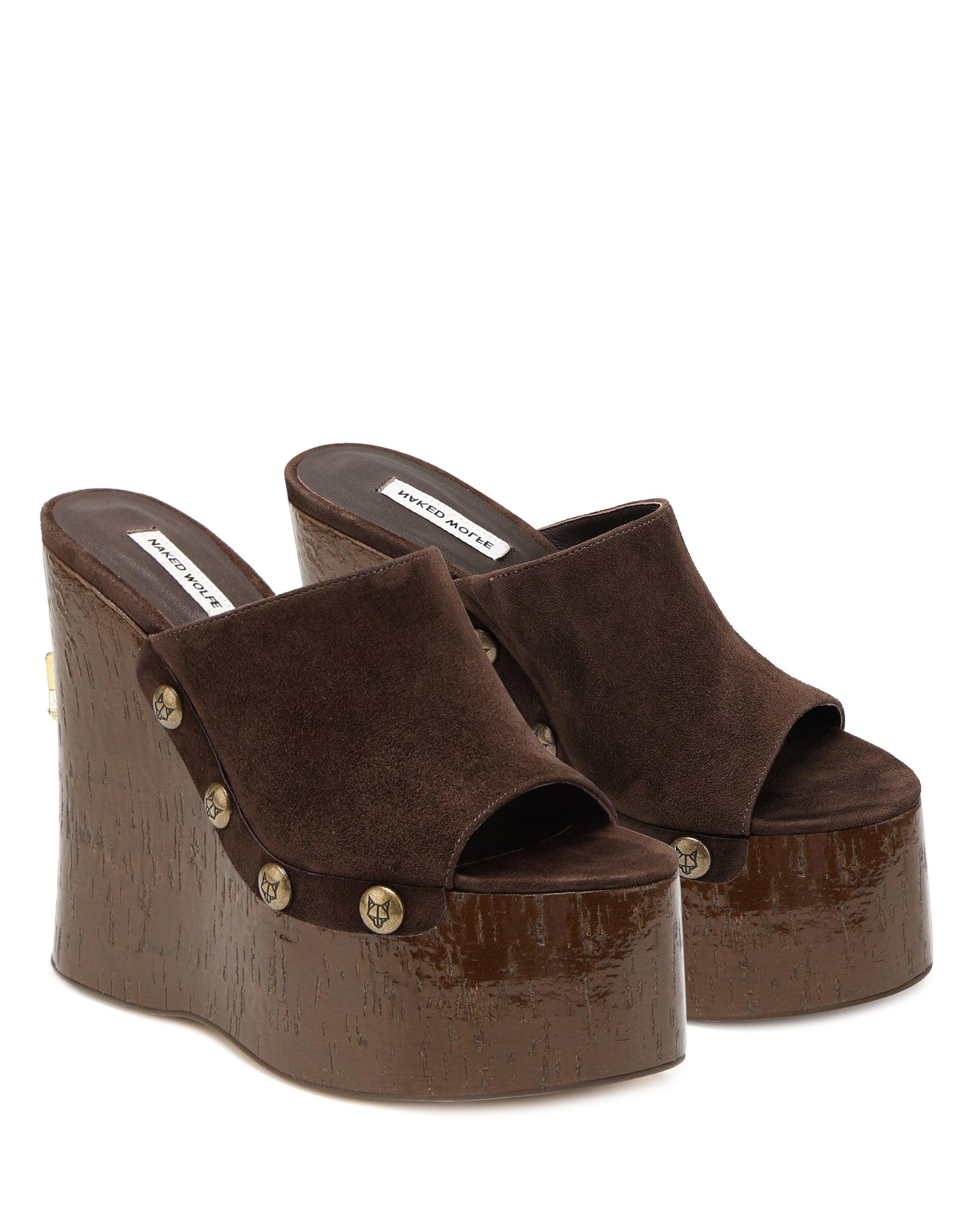 Tulip Brown Suede Product Image
