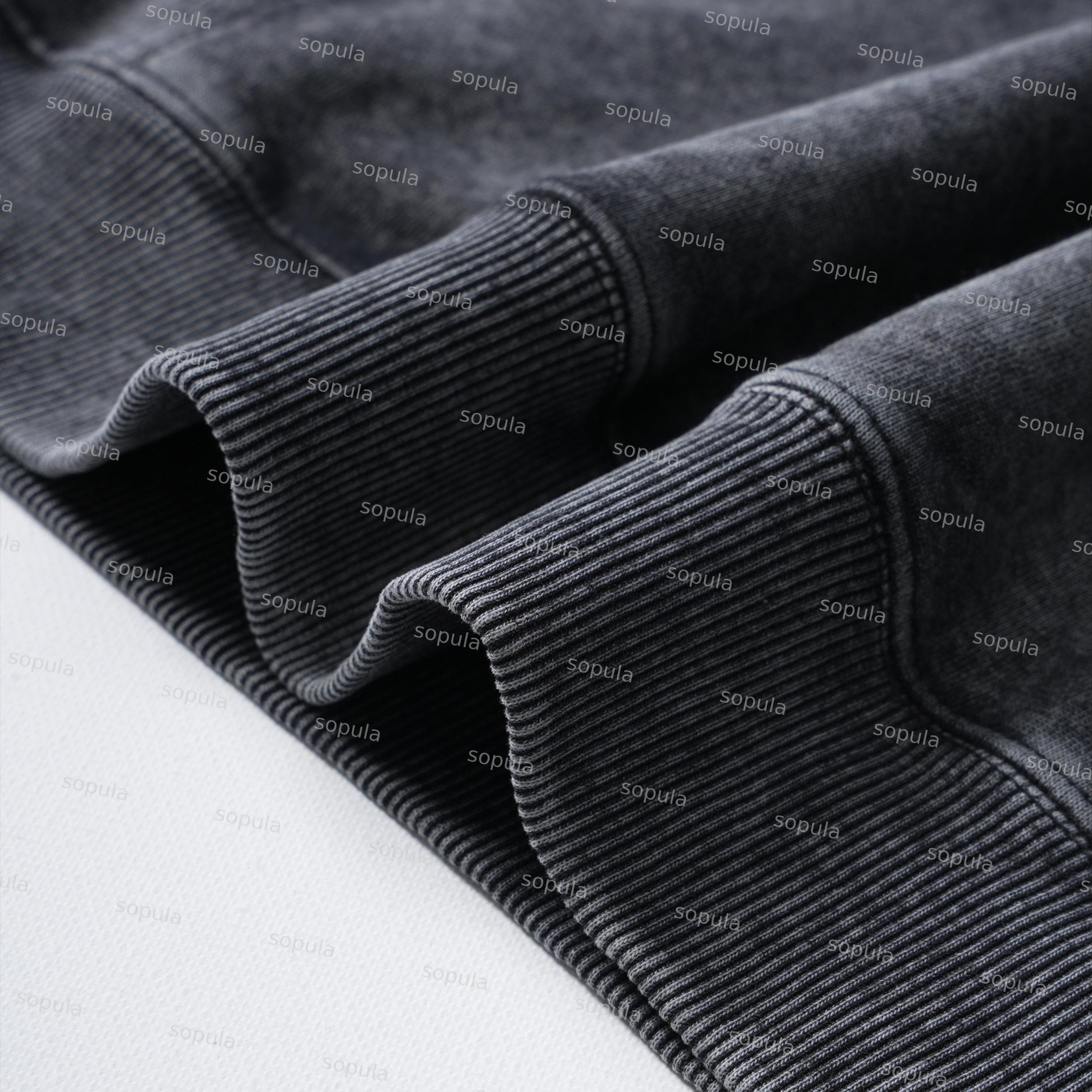 Sopula Vintage Til Death Do Us Part Graphic Acid Washed Hoodie Product Image