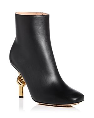 Bottega Veneta Knot High Heel Booties Product Image