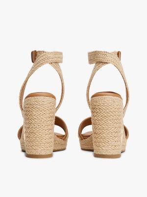 TH Logo Rope High Wedge Sandal Product Image