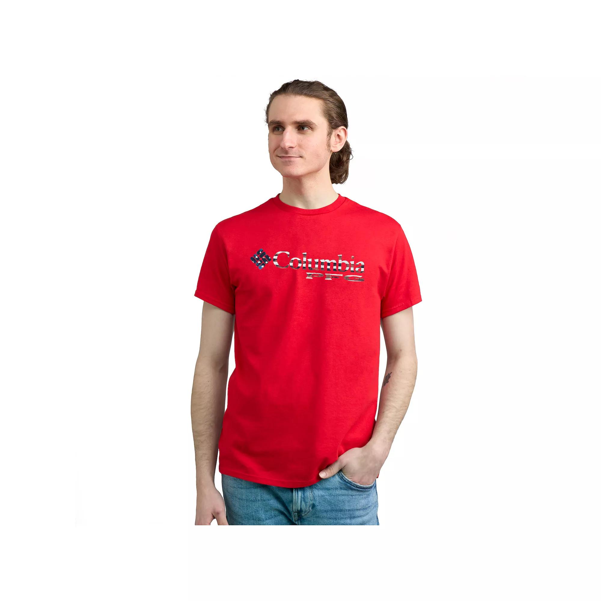 Men's Columbia PFG Short Sleeve Graphic Tee,  Product Image