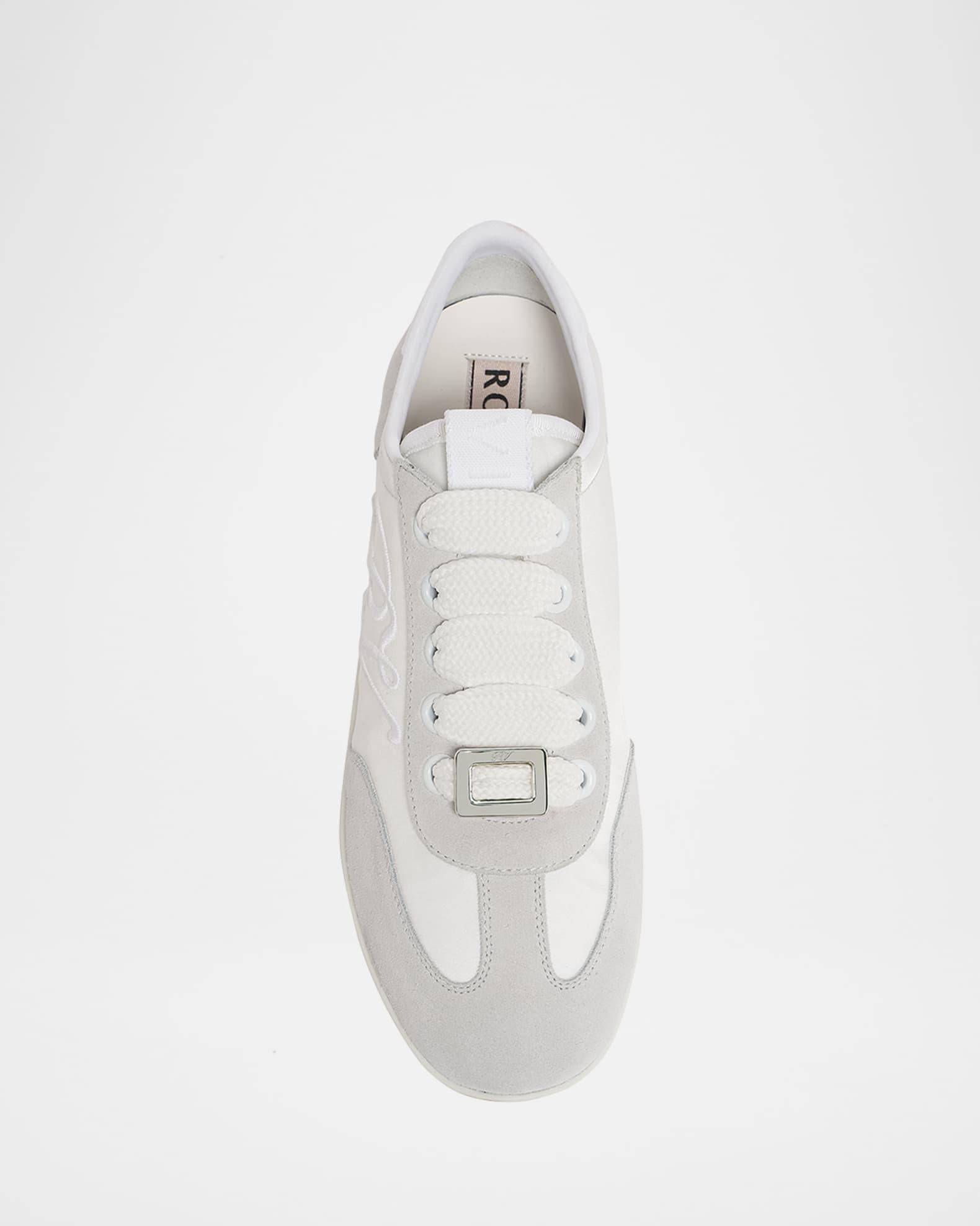 Viv Low-Top Canvas and Suede Sneakers Product Image