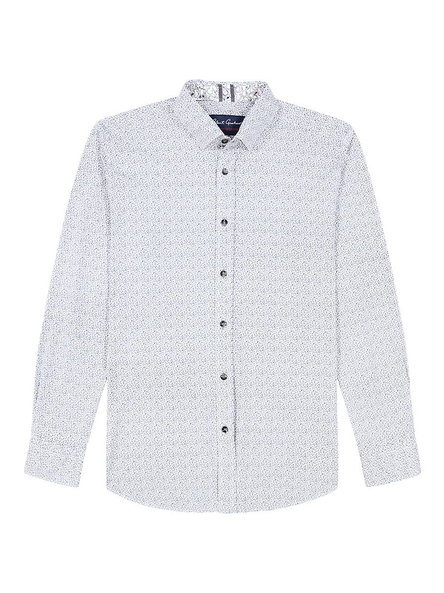 Mens Dorsey Printed Button-Front Shirt Product Image