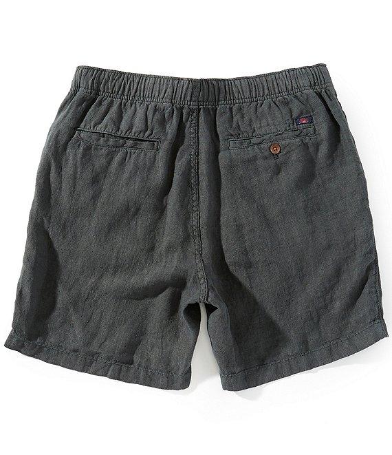Faherty Linen 6.5#double; Inseam Shorts Product Image