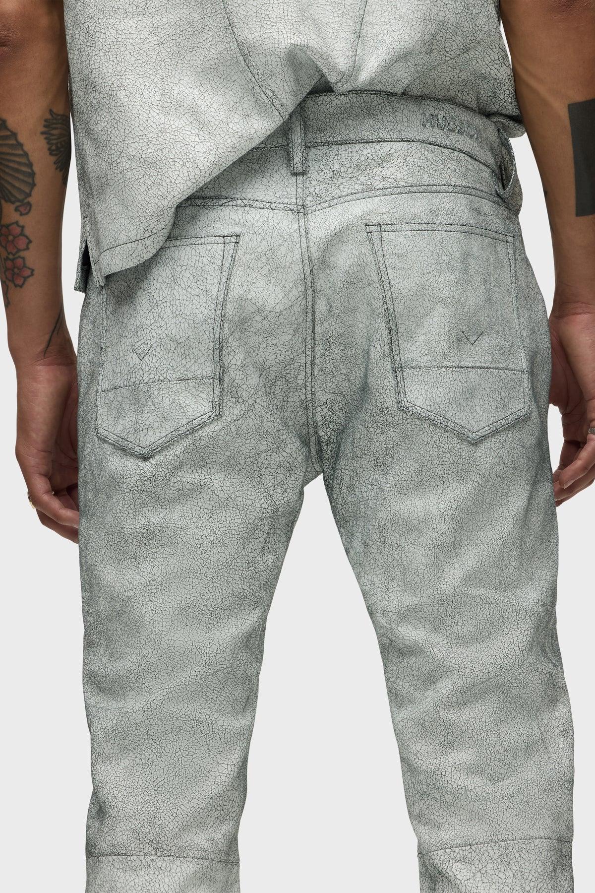 Walker Kick Flare Leather Pant Male Product Image
