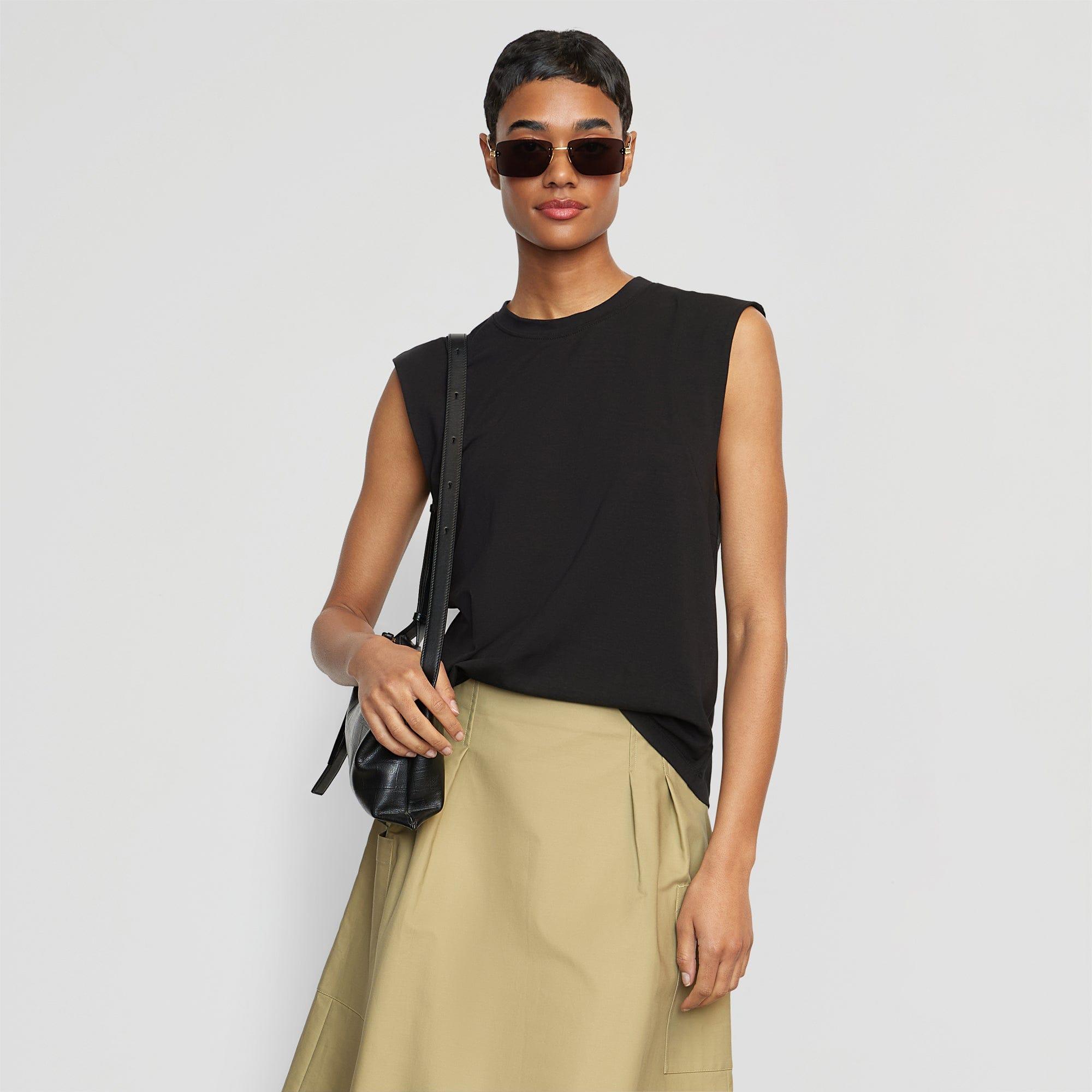 Nana Organic Cotton Structured-Shoulder Tee Product Image