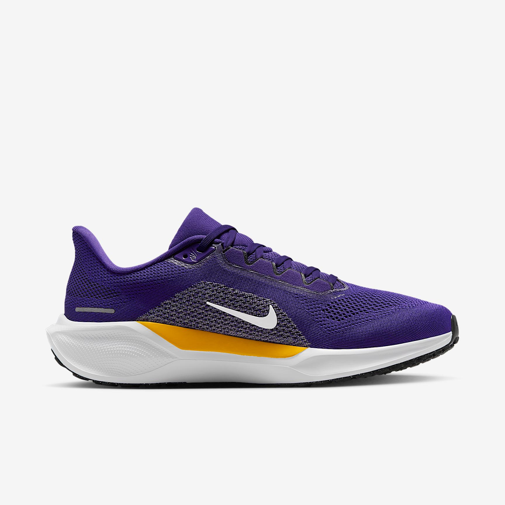 LSU Pegasus 41 Men's Nike College Road Running Shoes Product Image