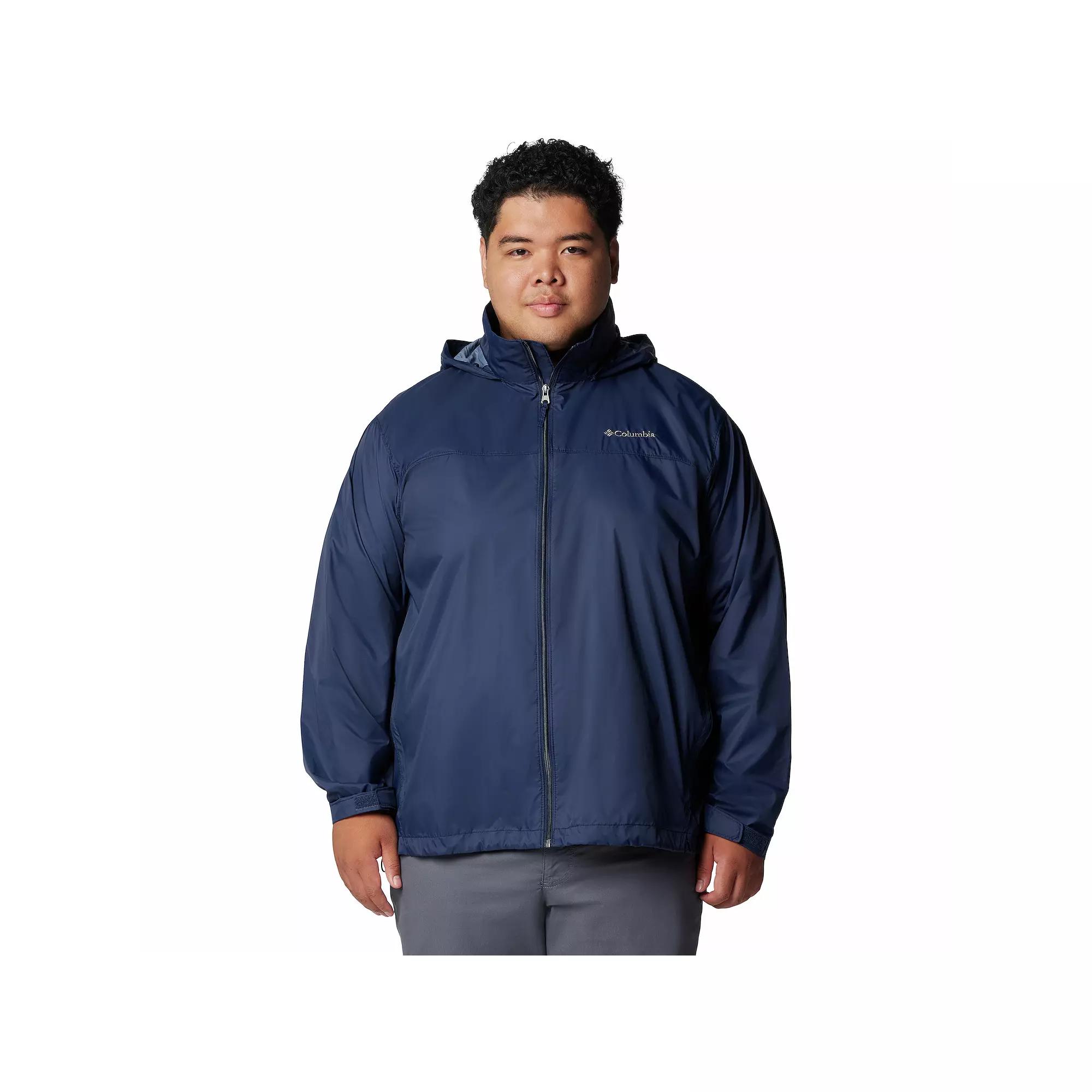 Big & Tall Columbia Glennaker Lake™ II Hooded Rain Jacket, Men's,  Product Image