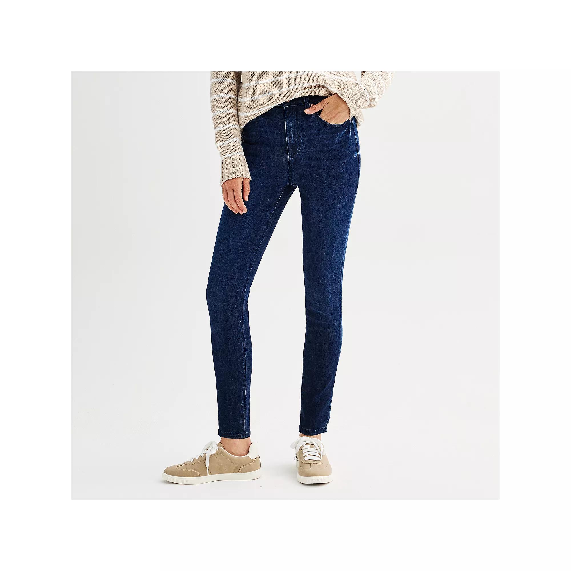 Women's Sonoma Goods For Life® High-Rise Skinny Jeans,  Product Image