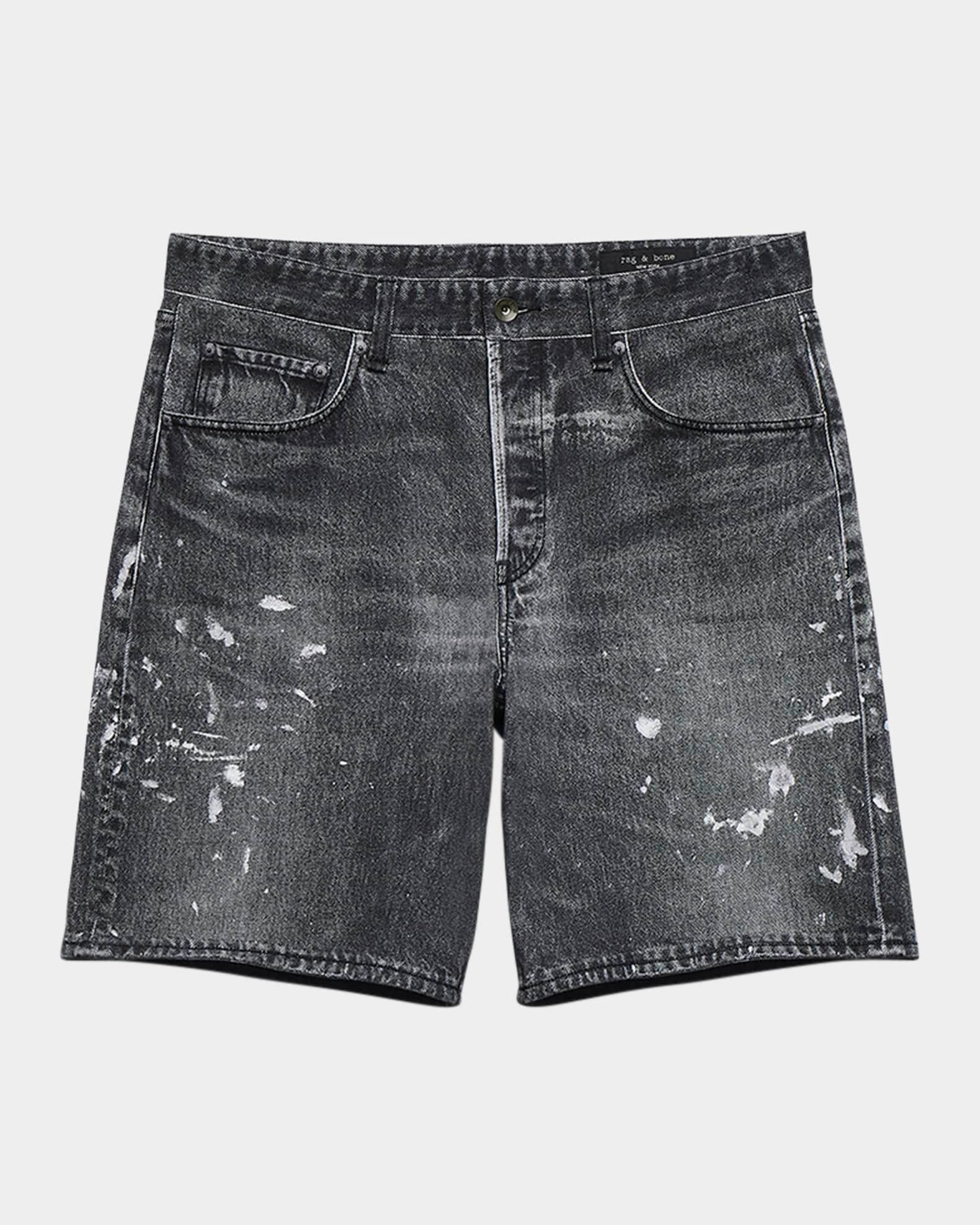 Mens Miramar Straight-Fit Denim Shorts Product Image