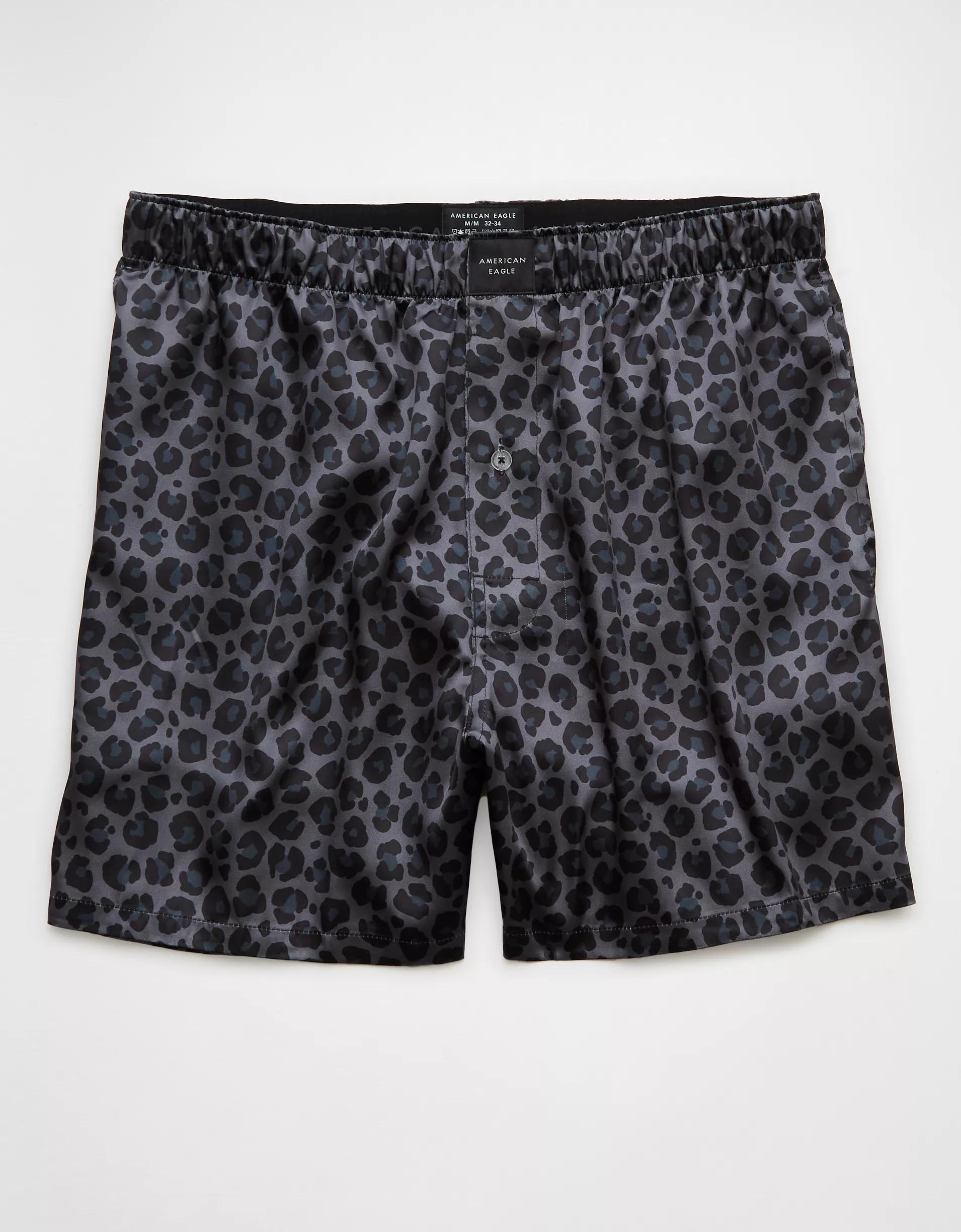AEO Men's Northern Lights Satin Pocket Boxer Short Product Image