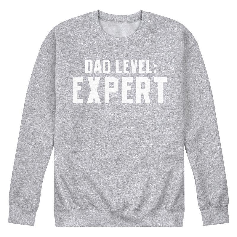 Men's Dad Level Expert Fleece Sweatshirt,  Product Image