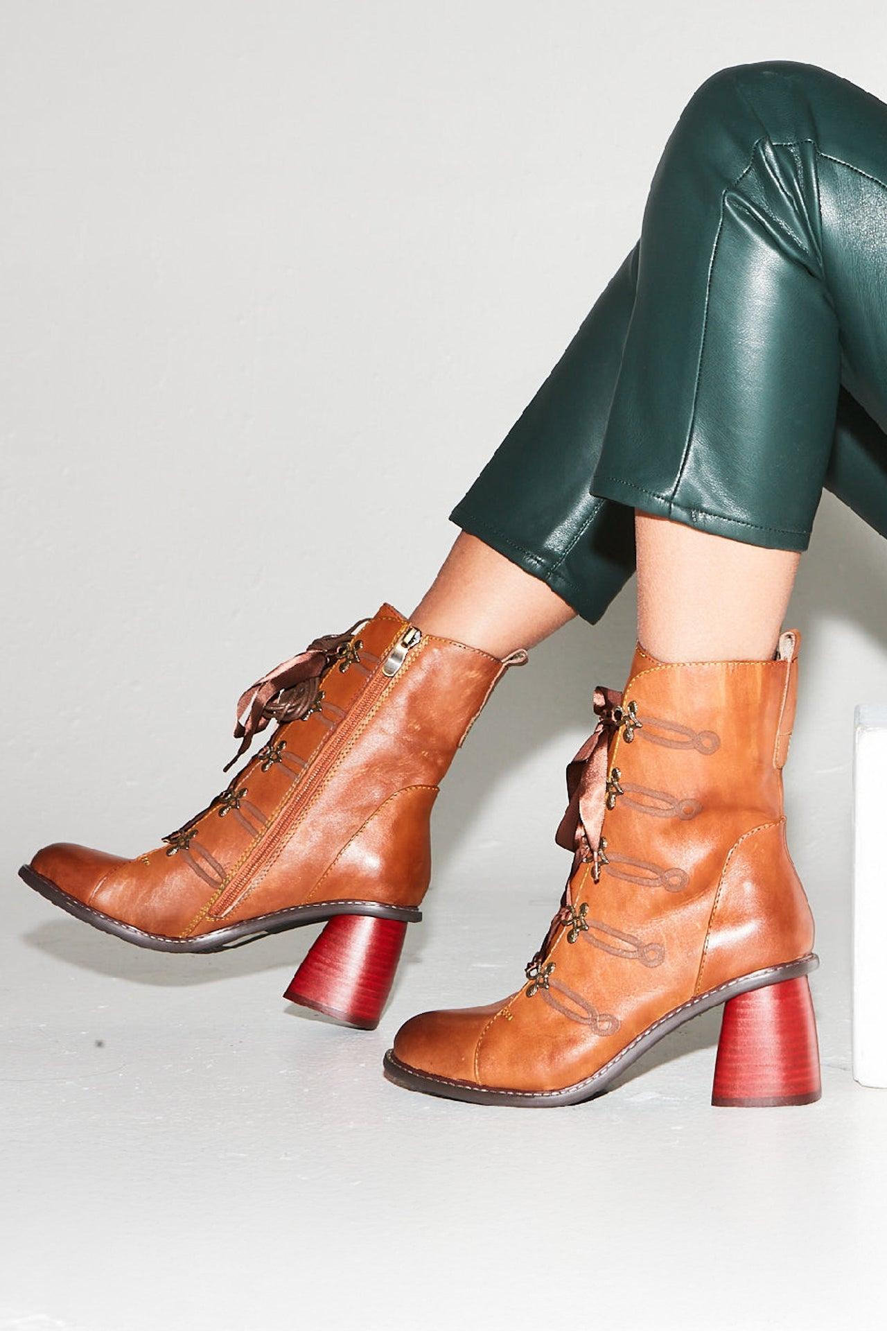 Geraldine Victorian Booties Product Image