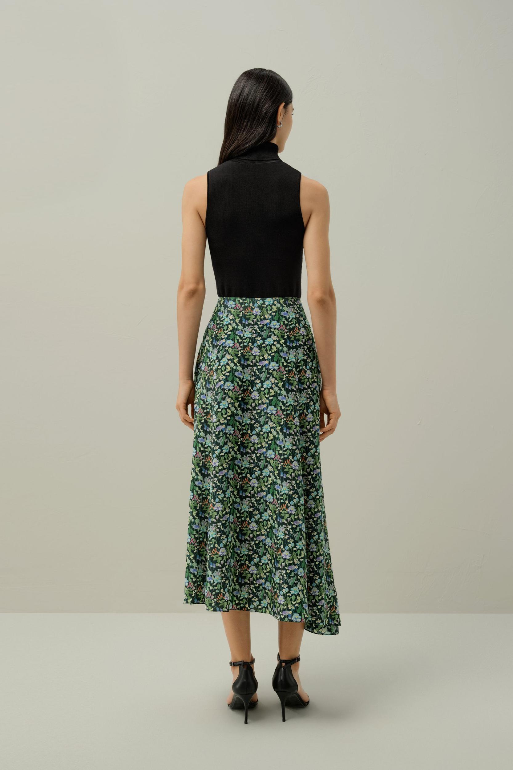 Fairytale Silk Skirt - Made With Liberty Fabric Product Image