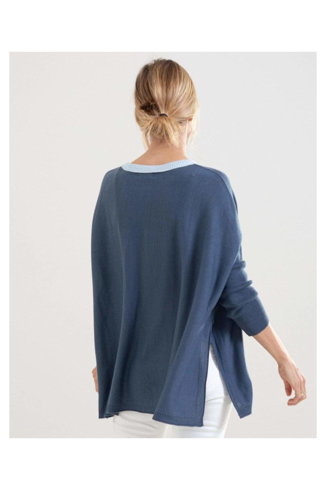 CATALINA CREWNECK MINI POCKET TRAVEL SWEATER Product Image