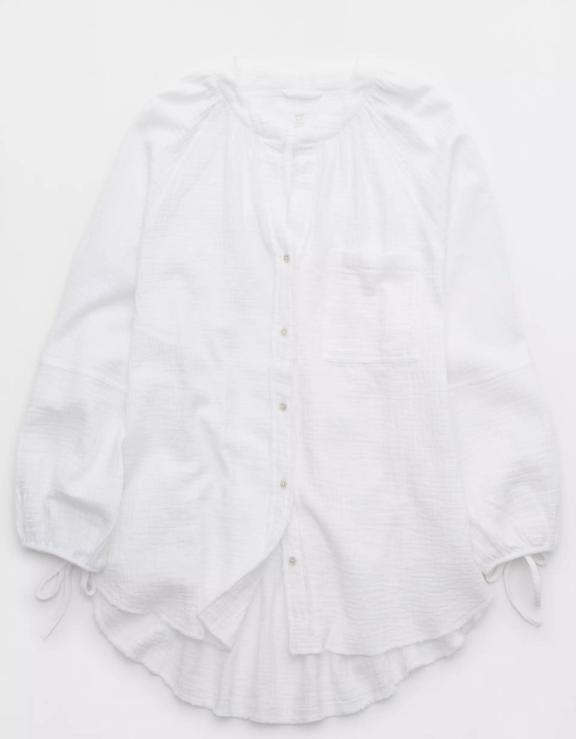 Aerie Daybreak Coverup Shirt Product Image