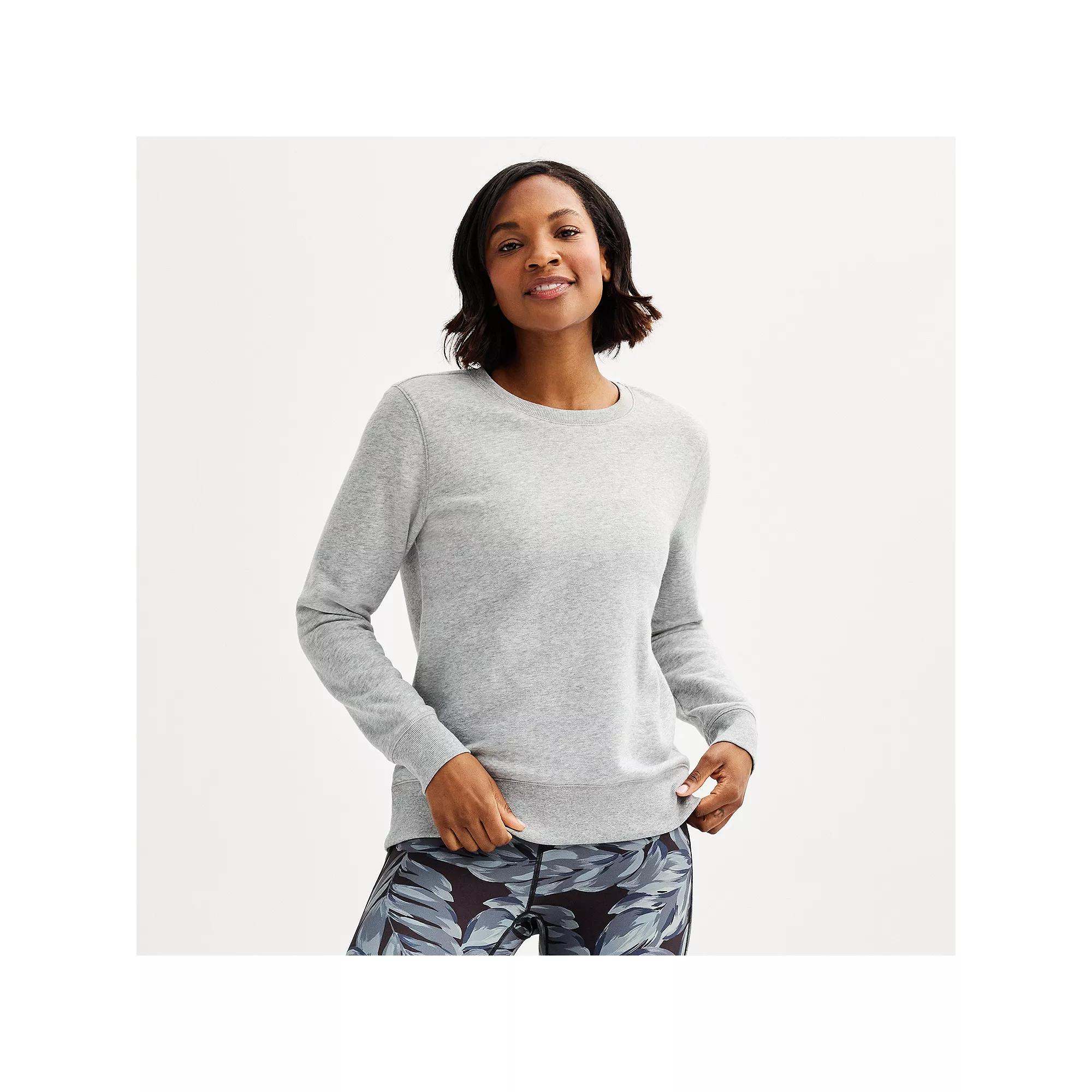 Women's Tek Gear® Ultrasoft Fleece Crewneck Sweatshirt,  Product Image