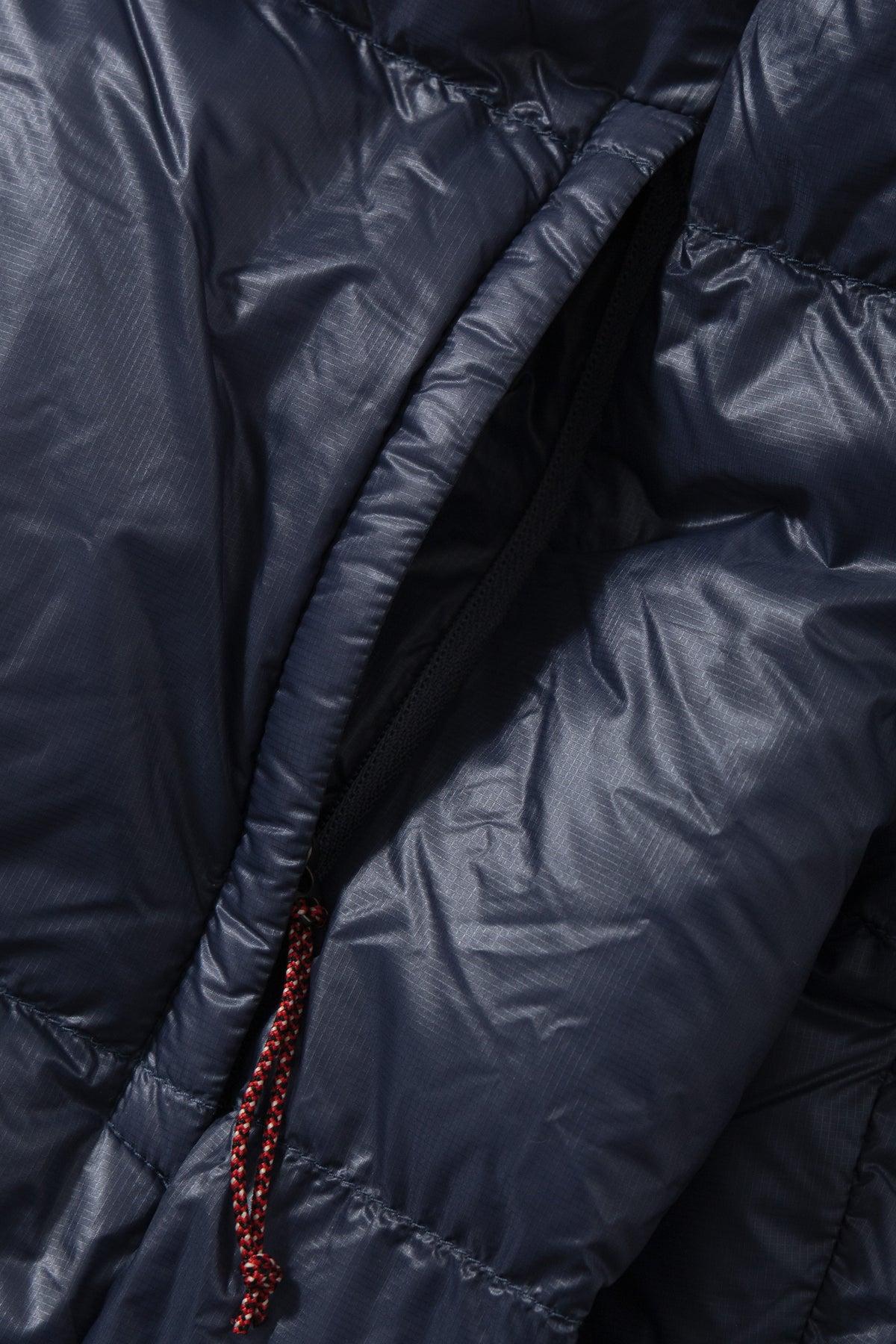 Nanga - Mountain Lodge Down Hoodie Jacket - Navy Product Image