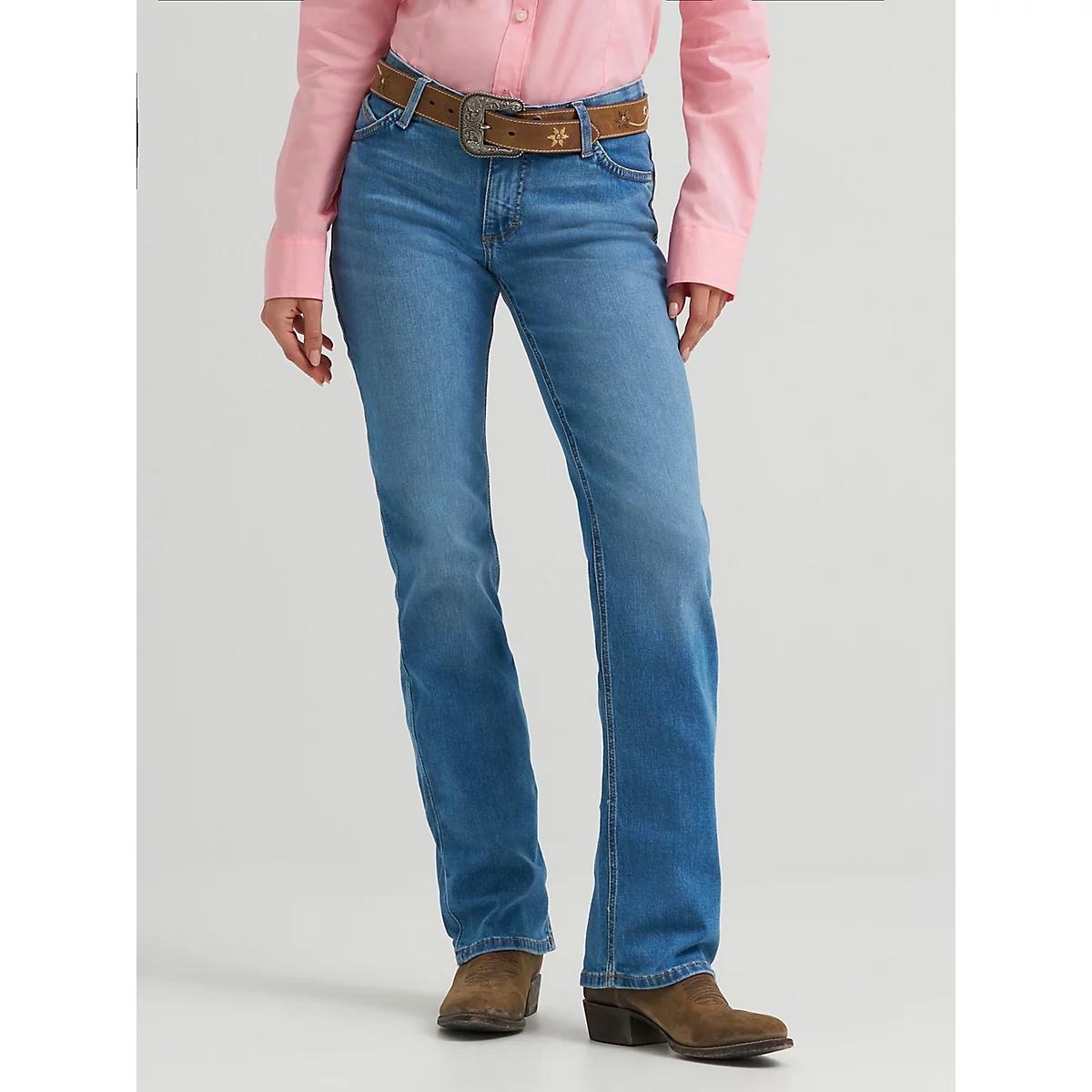 Women's Wrangler® Ultimate Riding Jean Willow Mid-Rise Bootcut in Sophia Product Image