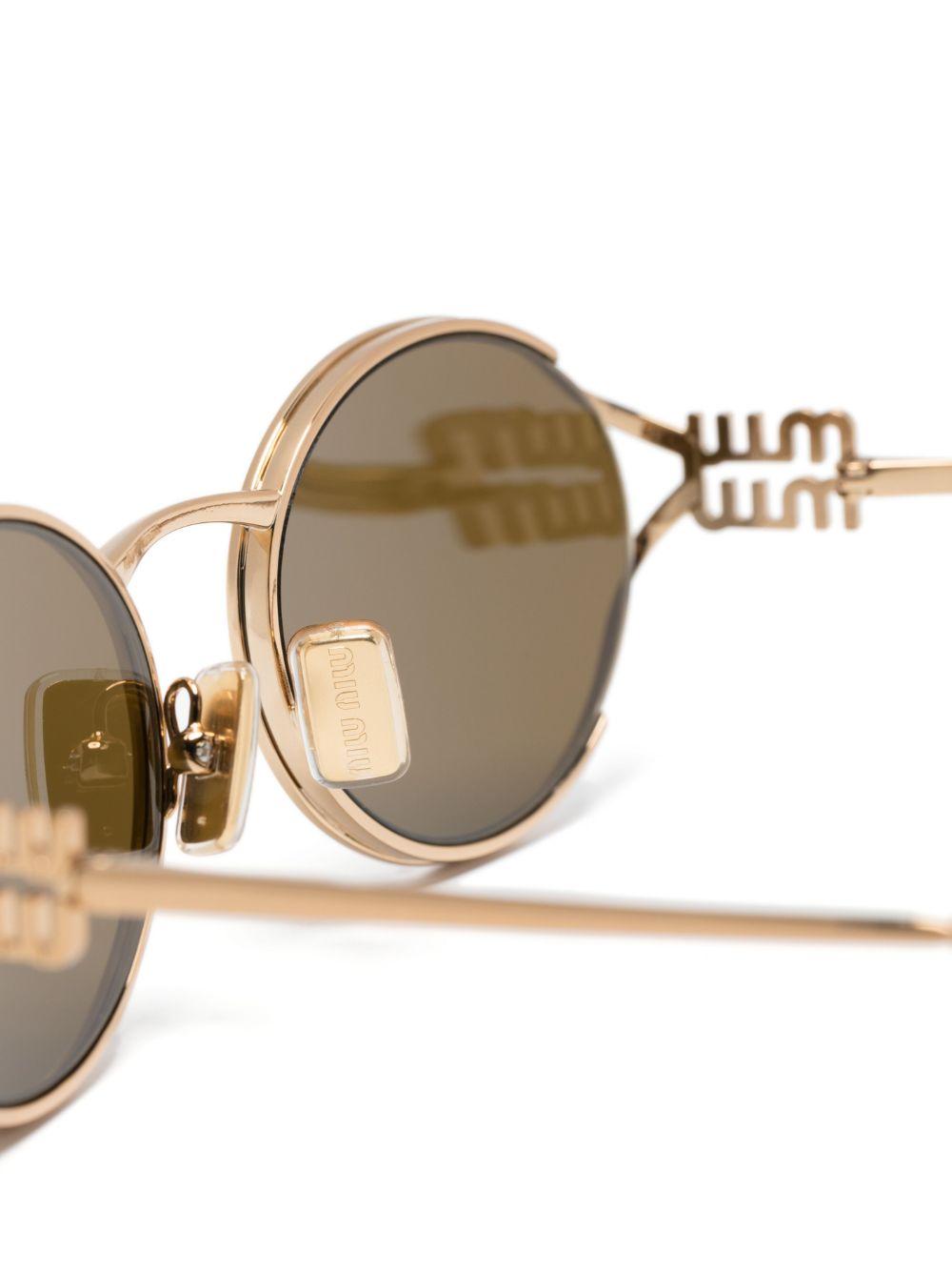 Logo round-frame sunglasses Product Image