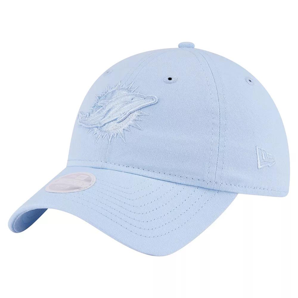 Women's New Era Light Blue Miami Dolphins Color Pack 9TWENTY Adjustable Hat Product Image