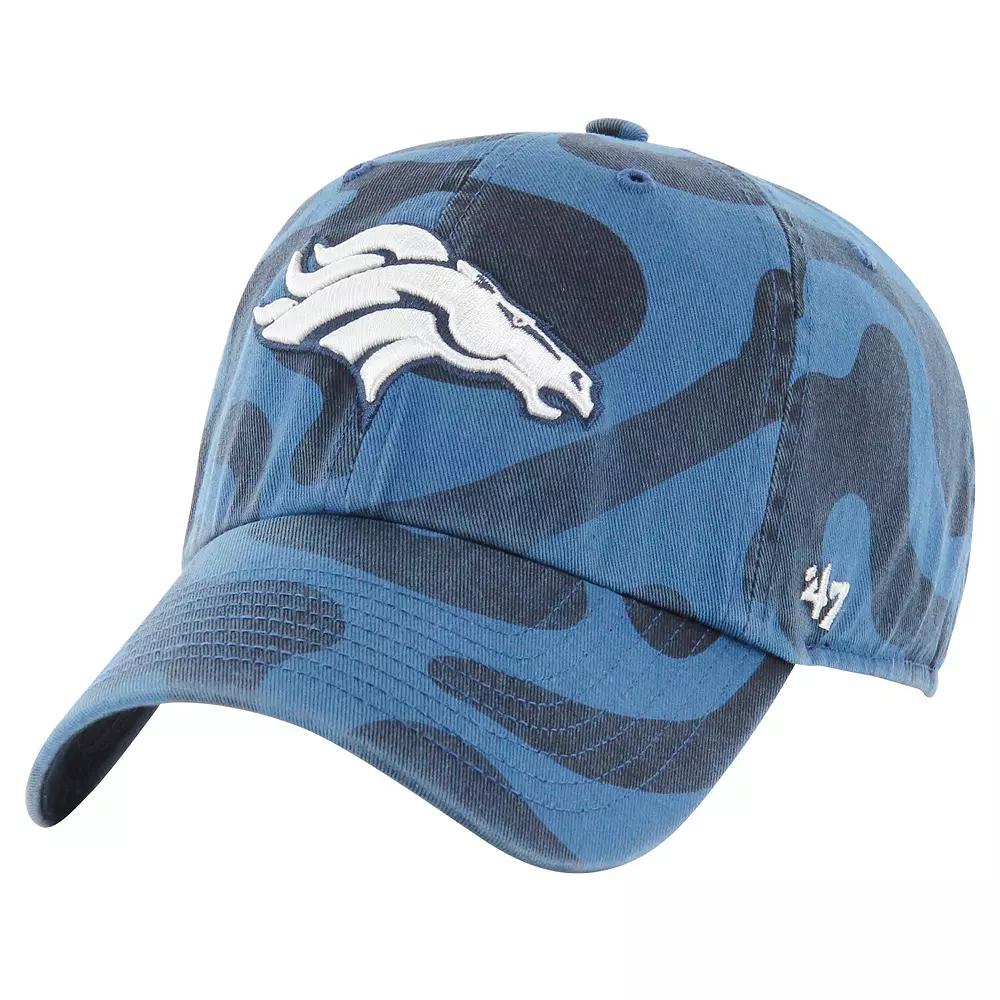 Women's '47 Navy Denver Broncos Freeform Clean Up Adjustable Hat, Blue Product Image