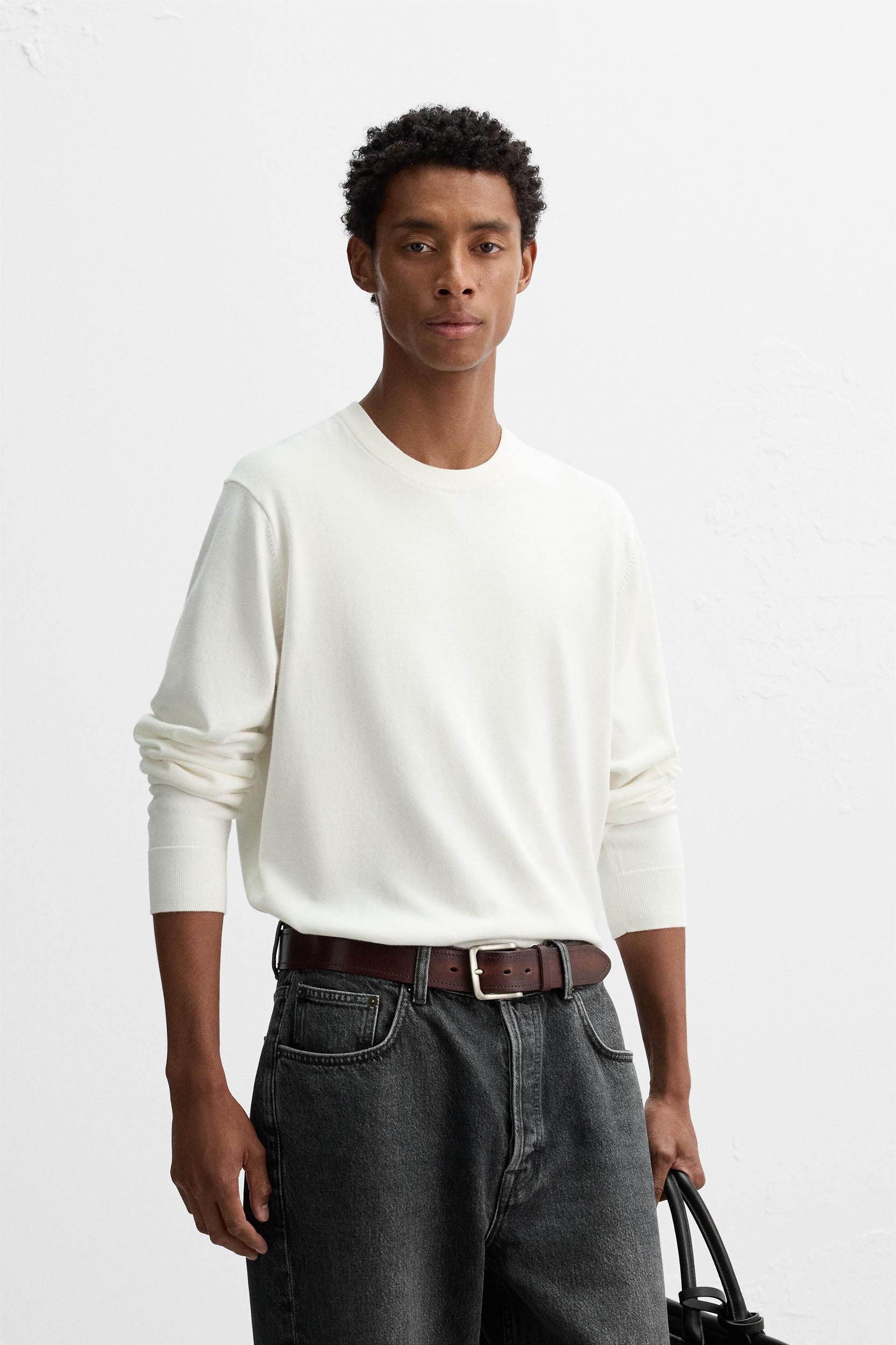 COTTON-HEMP SWEATER Product Image