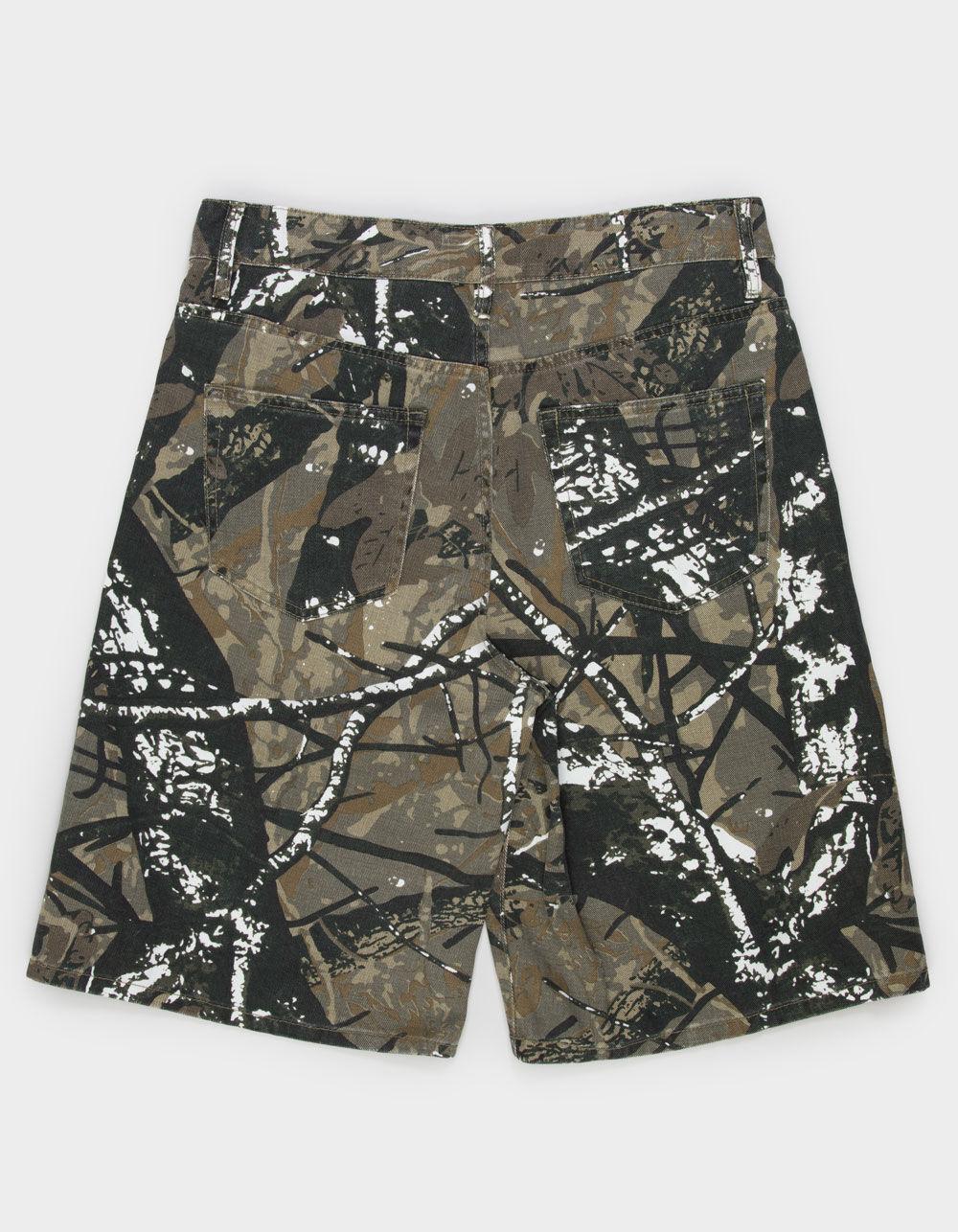 RSQ Mens Camo Print Jorts - BRN/MULTI Product Image