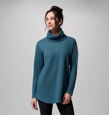 Columbia Womens Holly Hideaway Waffle Cowl Neck Pullover- Product Image