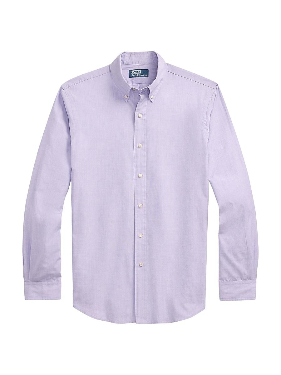 Mens Classic-Fit End-On-End Shirt Product Image