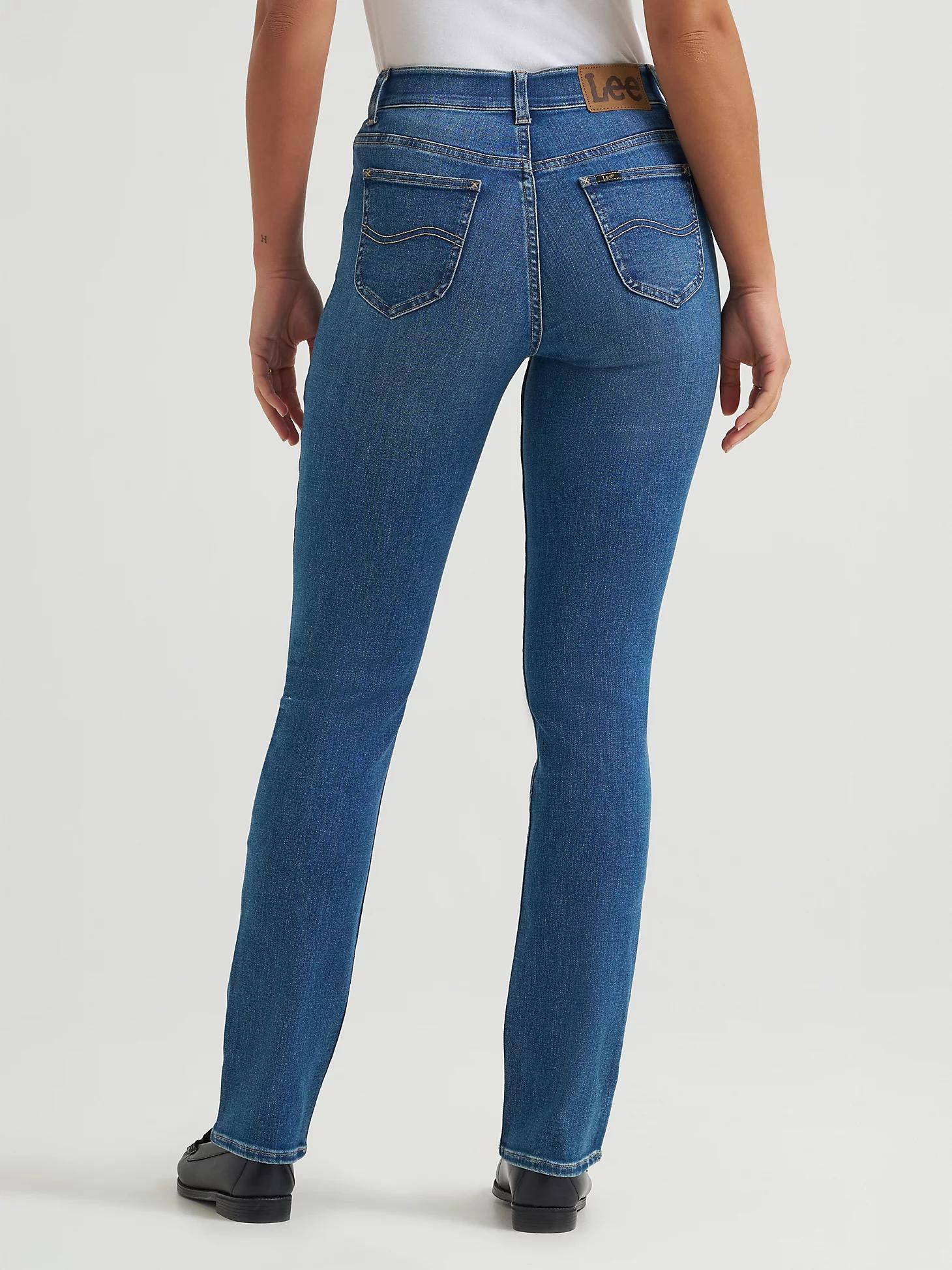 Women's Ultra Lux Comfort with Flex Motion Straight Jean | Women's Jeans | Lee® Product Image