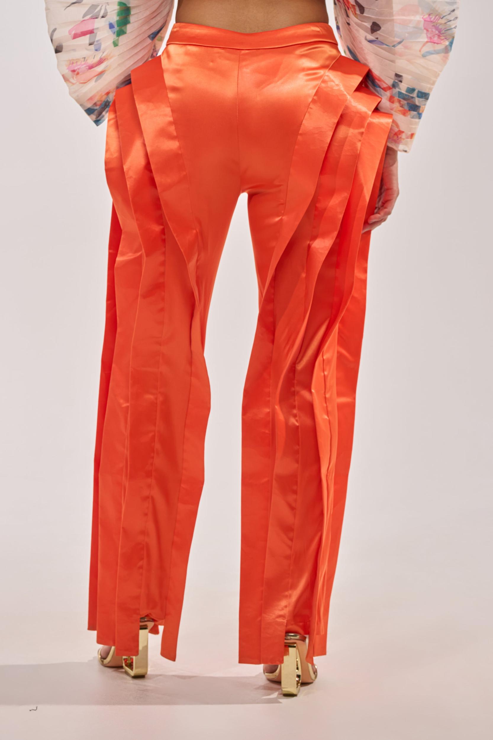 INFINITY TROUSER IN ORANGE Product Image