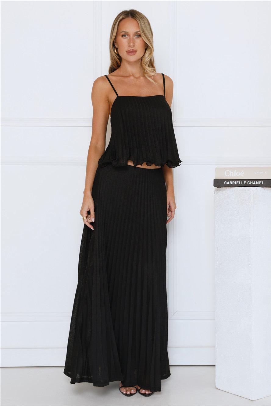 Real Deal Crop Top Black Product Image